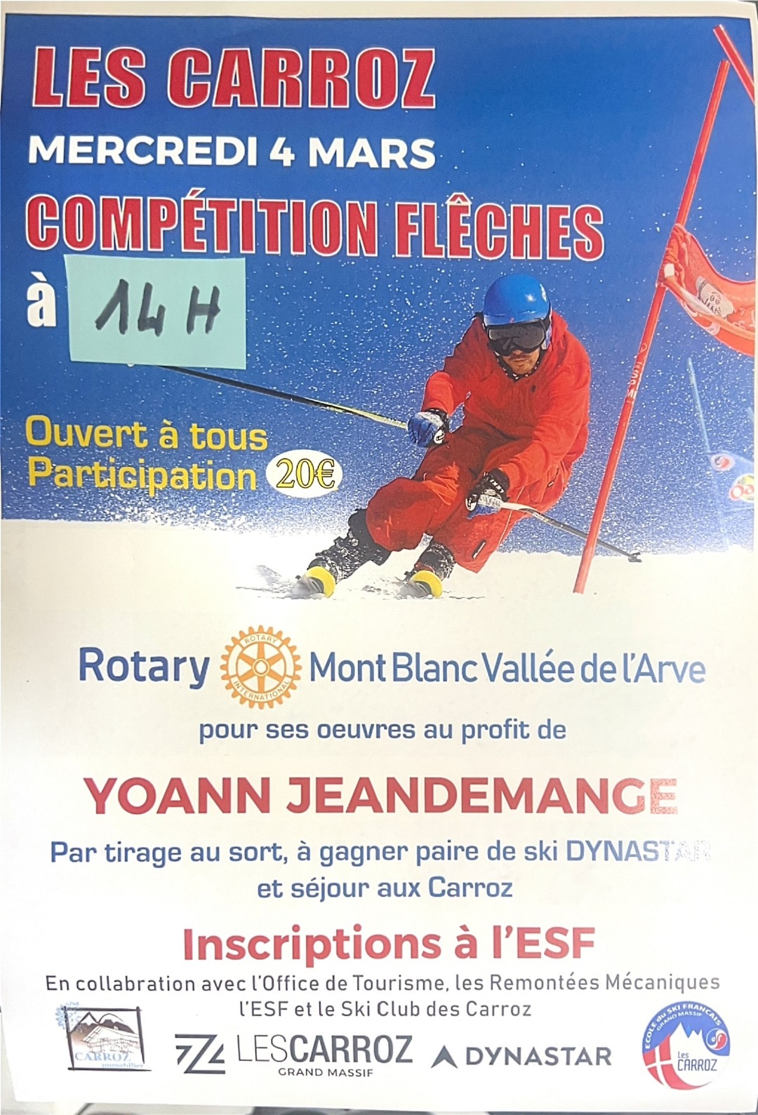 Compétition de Ski